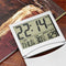 Desk Digital LCD Alarm Clock Time Calendar Temperature Thermometer 2022 E5S2