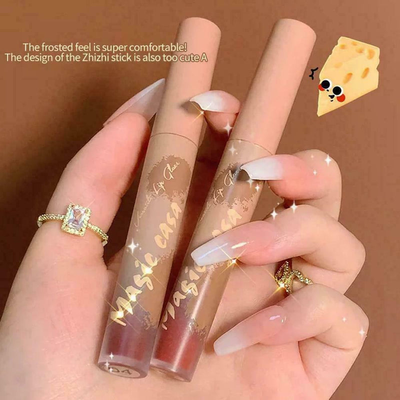 5Pcs/Set Velvet Matte Lipstick Set Lip Gloss Lip Glaze Set B2B3 Fade N Q1K1