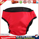 Pets Physiological Pants Female Dog Menstruation Sanitary Shorts (Red XL) Newly