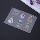 Silicone Stamp+Metal Cutting Dies Stencil Frame Scrapbook Christmas Xmas
