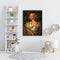 Oil Paint By Numbers Picture DIY Drawing Painting Beauty Lady Drawing Canvas