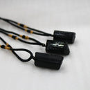 Stone Black Women Tourmaline Stone Pendant Necklace Specimen Crystal Gem