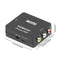 Durable Full HD Video 1080P Mini Converter Adapter HDMI to 3 RCA CVBS Connector