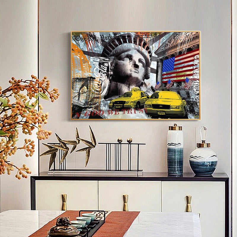 Oil Paint By Numbers City Coloring Picture Digital Drawing