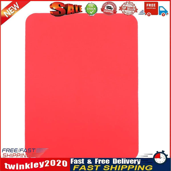 Silicone Anti-Slip Mouse Pad Waterproof Home Office Table Mat(Red) Newly