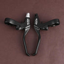 1 Pair Aluminum Bicycle Brake Levers Mountain Bike Brake Handles(Black) Newly