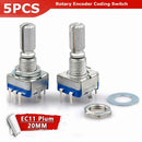 20 Position Plum Handle EC11 Coding Switch Digital Potentiometer Rotary Encoder