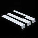 52Pcs White ABS Plastic Piano Keytops Kit with Fronts Replacement Key Tops Newly
