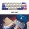 127pcs Mechanical Keyboard Keycaps XDA Height Computer Accessory for MX Switches