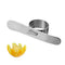 2pcs Portable Orange Peeler Easy Open Stainless Steel Lemon Skin Remover