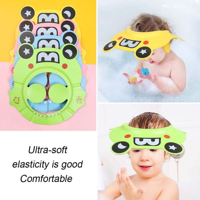 Waterproof Portable Bath Visor Wash Hair Shield Shampoo Hat Baby Shower Caps
