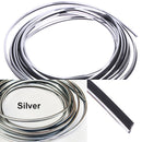 5M DIY Car Interior Exterio Retrofit Decorative Flexible Strip (Silvery)