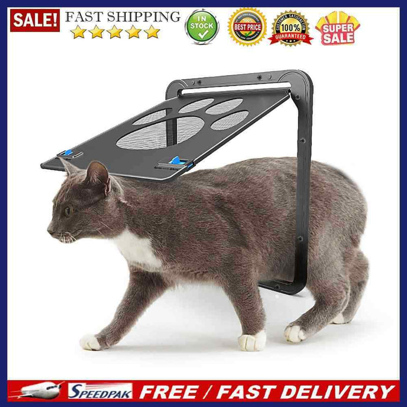 Dog Door Small Pet Door Security Flap Gate Anti-bite Indoor Barrier Pet Tunnel