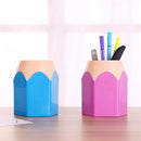 5pcs Pen Vase Makeup Brush Holder Stationery Desk Container Office Supply