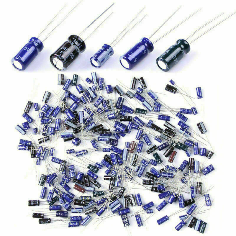 120x 12 Types 0.1UF-220UF High Frequency LOW Radial Capac D3G1 I7X6