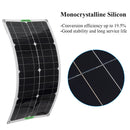 #A 100W Solar Panel Kits 12V/24V with 30A/60A/100A Controller for Car Yacht RV B
