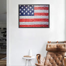 5D Diamond Painting American Flag Abstract Full Round Drill DIY Picture Kit