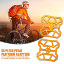 2x SPD KEO Bicycle Pedal Platform Aluminum Adapters Universal for MTB Road Bike