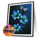 5D DIY Full Drill Diamond Painting Morning Glory Cross Stitch Kit Home Wall Art