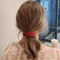 Women Girls Hair Clips Banana Shape Hair Claws Ponytail Holder Sweet Hairpins