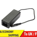 12V+5V AC Adapter Hard-Disk Power Supply For Hard Disk Drive Black