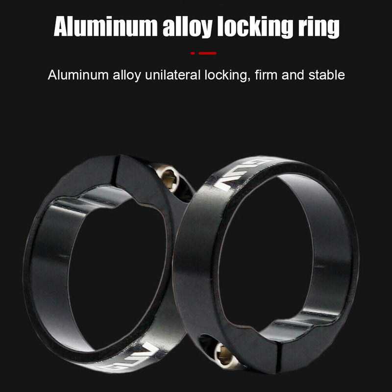 MOTSUV Bicycle Locking Soft Sponge Handle Grip Lock Bar End Cap Bike Accessories