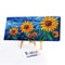 DIY Acrylic Paint by Numbers Beautiful Flower Coloring Drawing Gift Home Deco