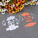 3pcs Best Gift Metal Cutting Die Stencils for DIY Scrapbooking Photo Album-
