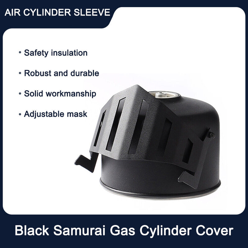 Swante Gas Fuel Tank Cover Stainless Steel Gas Tank Case Picnic Hiking Equipment