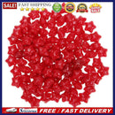 100pcs Five-Pointed Star Stamp Paint Wax Envelope Sealing Wax(Chinese Red)