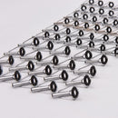 80Pcs Fishing Rod Guide Guides Tip Set Repair Kit with Fish Box Newly