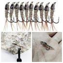 Hair Barbed Hook 12