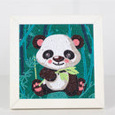 DIY Diamond Painting Full Round Crystal Drill Animal Decor for Kids (DX049)