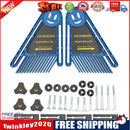 Double Featherboard Set Miter Gauge Slot Woodwork DIY Safety Tool (Blue)