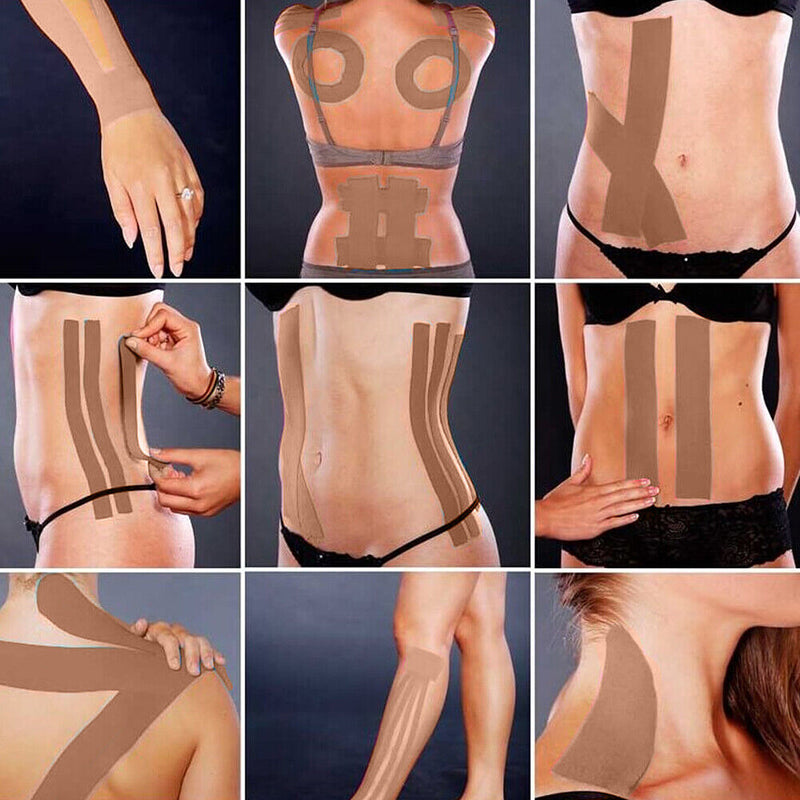 Skin-friendly Breathable Sports Tape Brace Support Elbow Protector Wristban