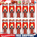 10pcs T10 3030 3SMD LED Wedge Car Clearance Light Bulbs (White LED+Red)