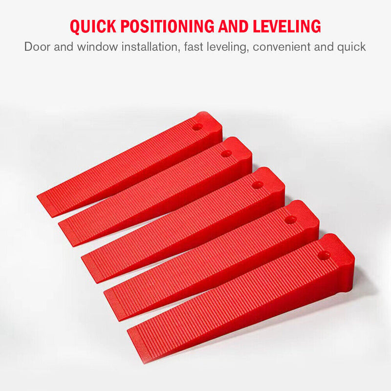 Leveling Positioning Wedges Shims Kits for Door Window Installation (5pcs)
