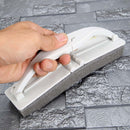 Folding Sponge Cleaning Brush Kitchen Bath Window Wall Glass Cleaner (White