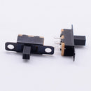 Row Stable Performance Toggle Switch Vertical Slide Switch 3Pin DC 50V 0.5A