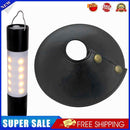 Portable Hanging Flashlight + PU Lampshade Cover Camping Tent Night Lamps