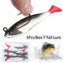 Accessories Fish Supplies 9.5g/80mm Bait Lure Fishing Tackle Lead Fish Swimbait