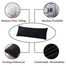 Full Body Pillowcase High-Quality Comfy Breathable Long Bed Throw Pillow Cover