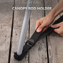 2x Awning Pole Fixed Buckle Fishing Camp Hiking Tent Canopy Umbrella Nail Fixer