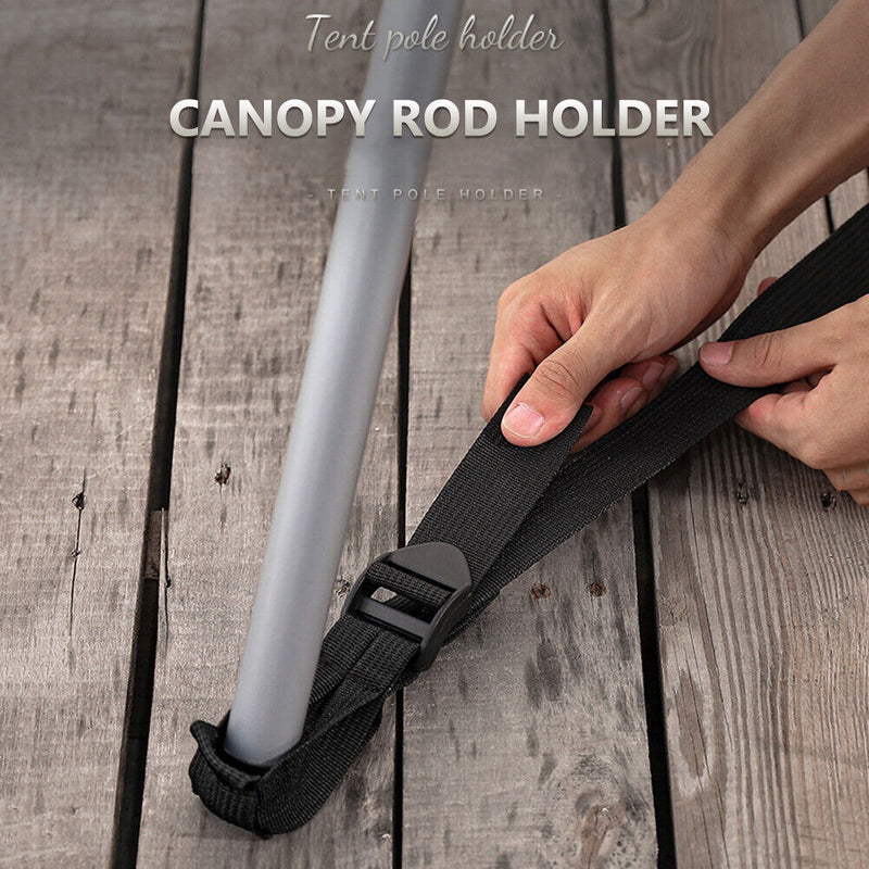 2x Awning Pole Fixed Buckle Fishing Camp Hiking Tent Canopy Umbrella Nail Fixer