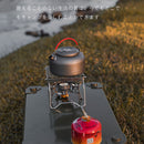 Outdoor Camping Water Kettle Stainless Steel Hiking Picnic Cookware Teapot Newly