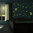Luminous Glow In the Dark Heart Wall Stickers for Kids Baby Bedroom Decals Decor
