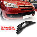 Front Bumper Fog Light Lamp Grille Bezel for Citroen C4 2004 2005 2006 2007 2008
