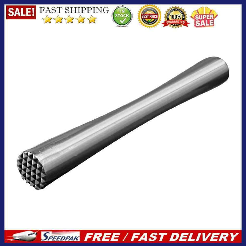 Stainless Steel Wine Mixing Stick Muddler Shaker Ice Crusher for Barware St