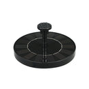 Solar Waterfall Fountain Pool Fish Pond Water Pump Outdoor Garden Decor (A)