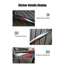 Scooter Stickers Reflective Waterproof Decals for M365 PRO 2/M365/1S (Red)